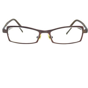 Prodesign‎ Denmark 1185 c. 5021 Brown 51-17 Eyeglasses Frames H16316